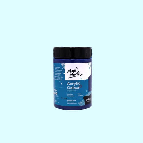 Mont Marte Premium Acrylic — Phthalo Blue
