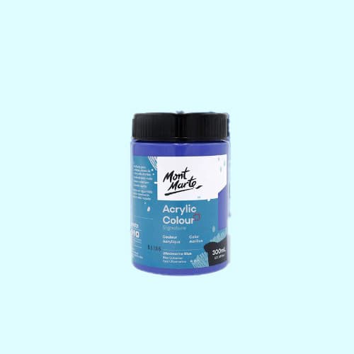 Mont Marte Premium Acrylic — Ultramarine Blue