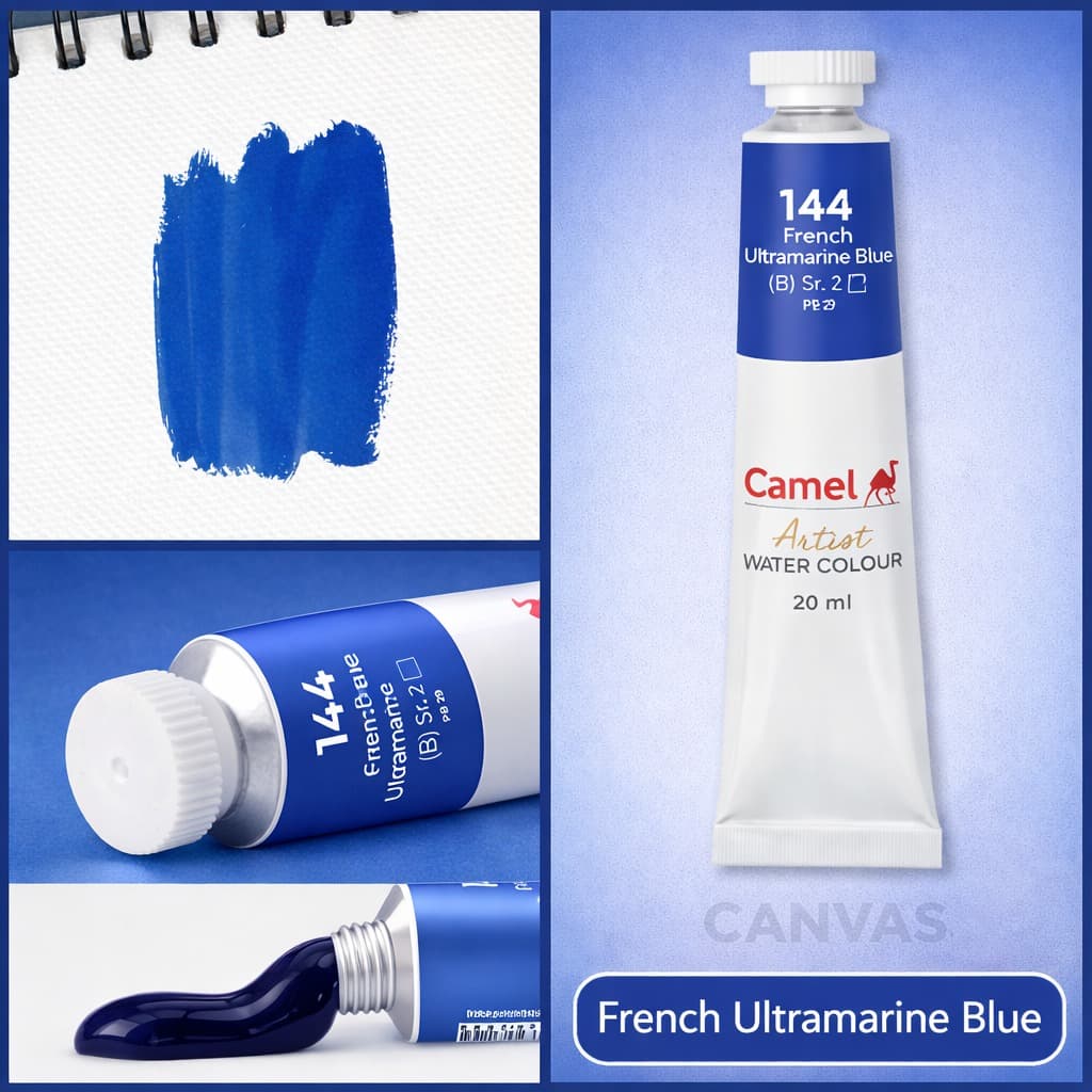 Watercolor — French Ultramarine