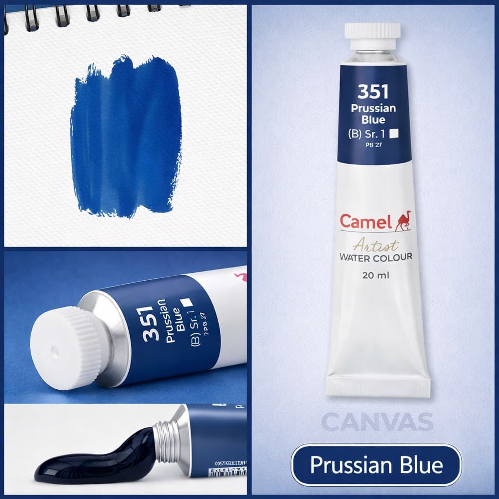 Watercolor — Prussian Blue