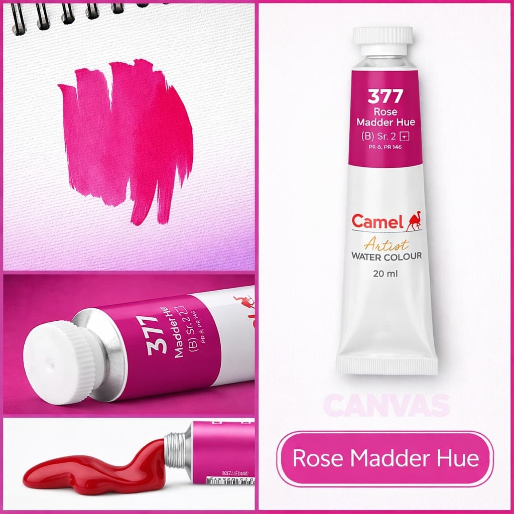 Watercolor — Rose Madder Hue