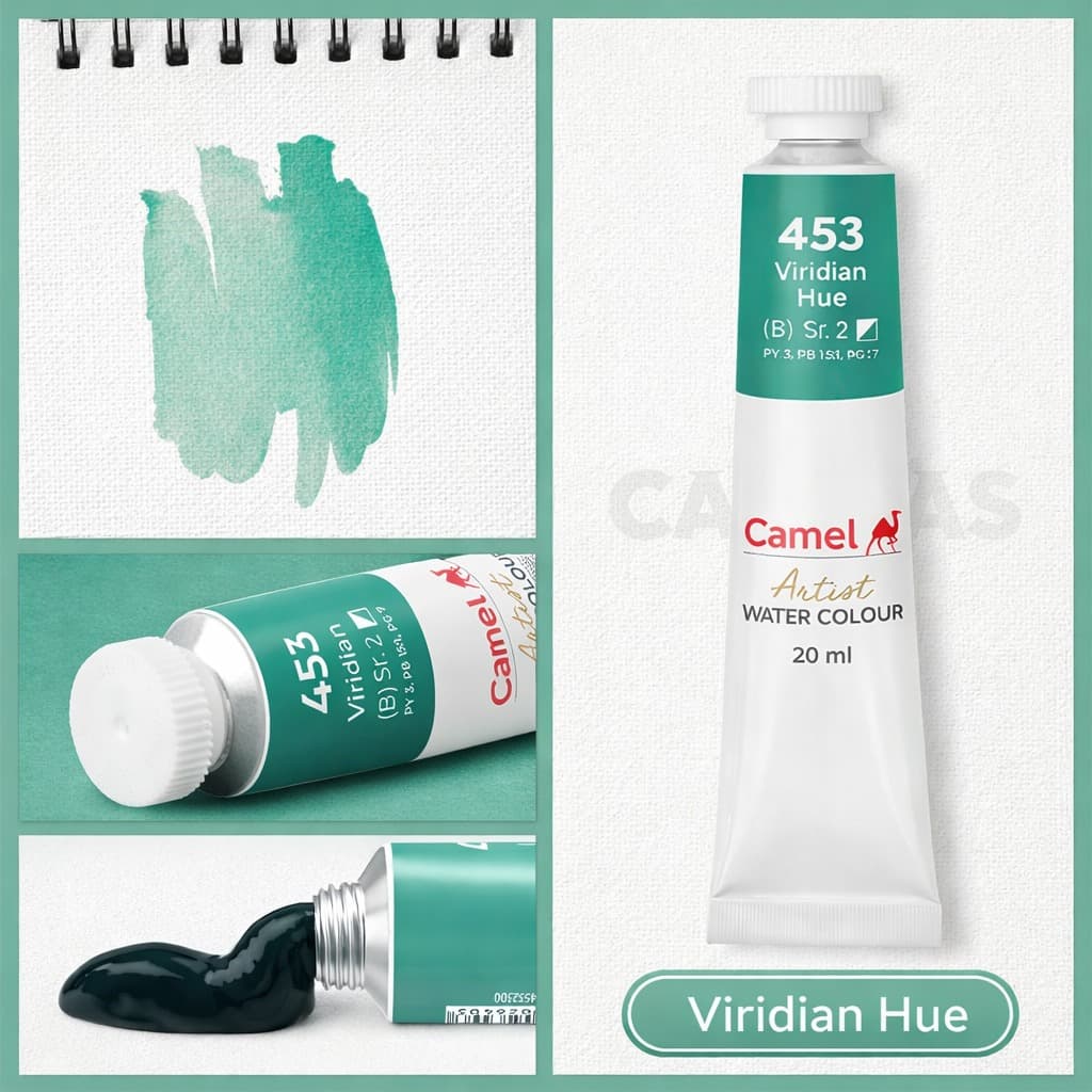 Watercolor — Viridian Hue