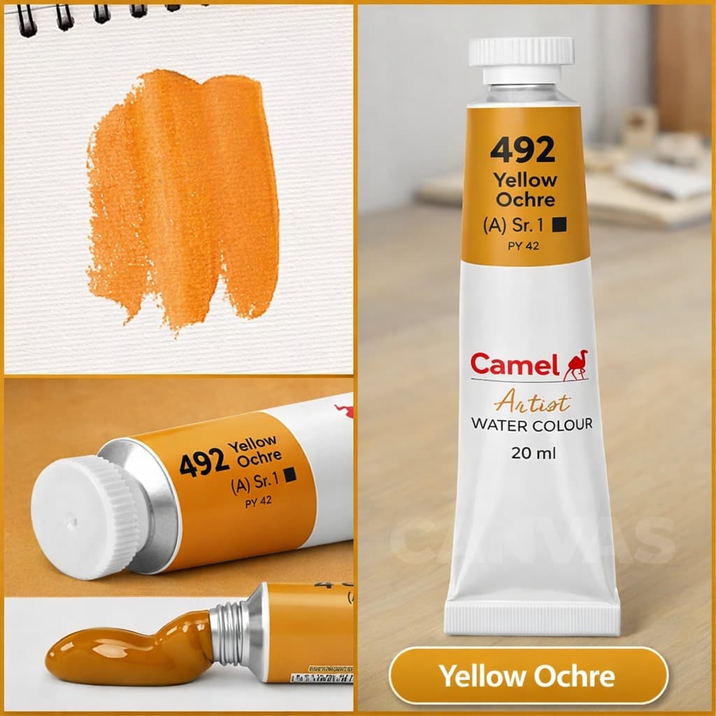 Watercolor — Yellow Ochre