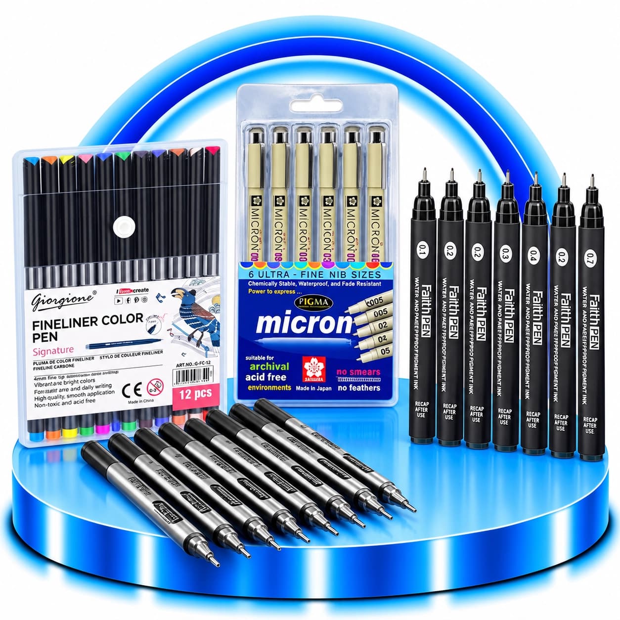 Fineliner Pens