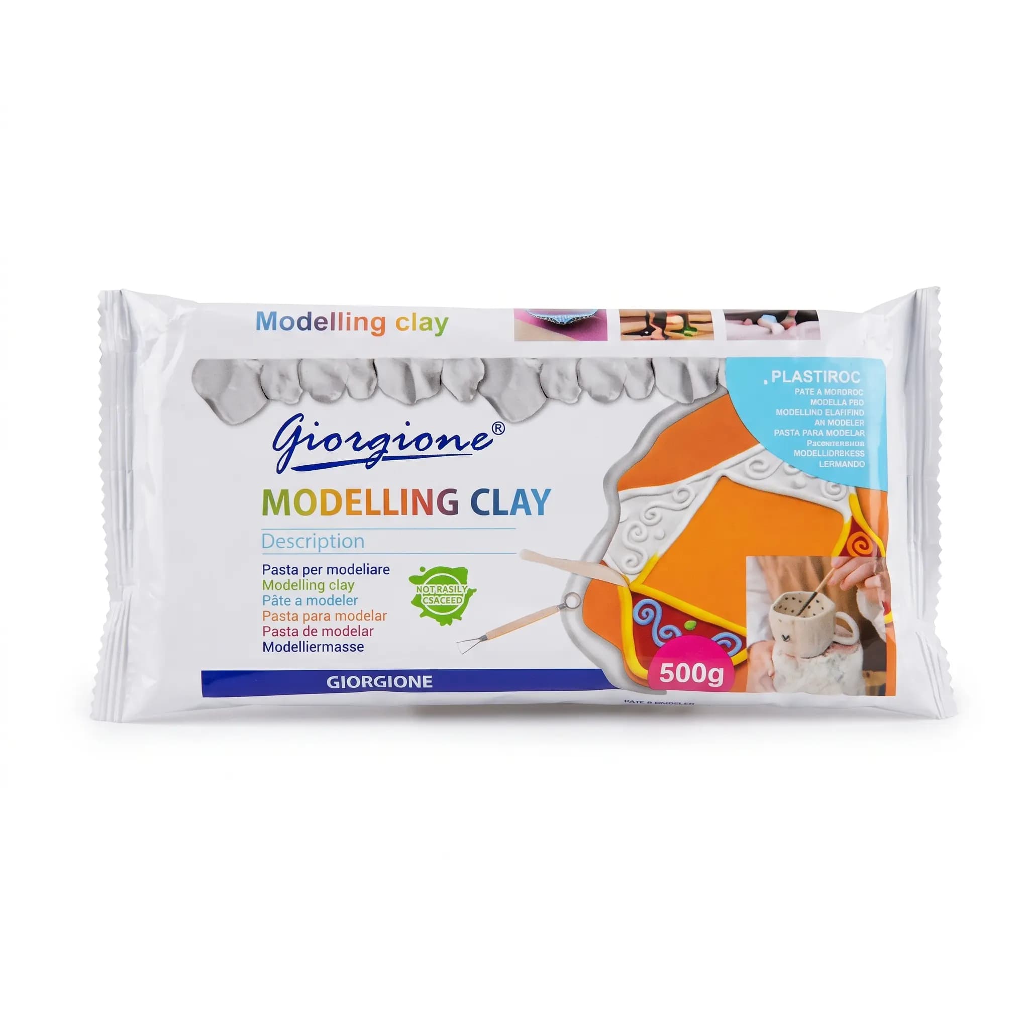 Giorgione Modelling Clay 500g – Artist Sculpting & Craft Clay for Creative Projects