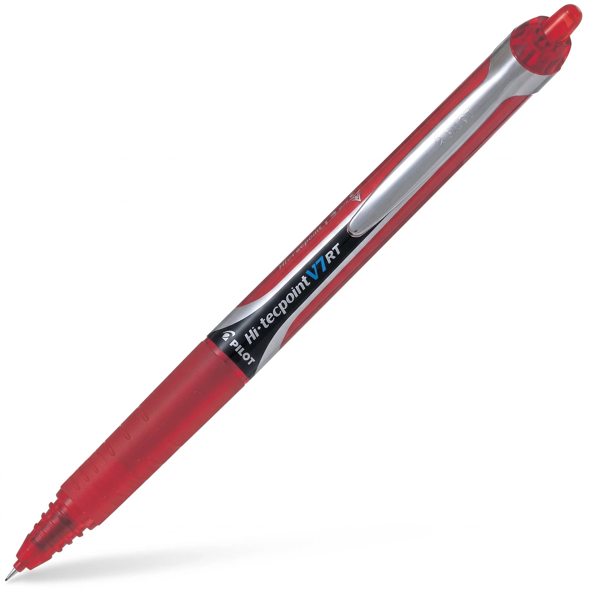 Pilot Hi-Tecpoint V7 RT Retractable Rollerball Pen 0.7mm Red