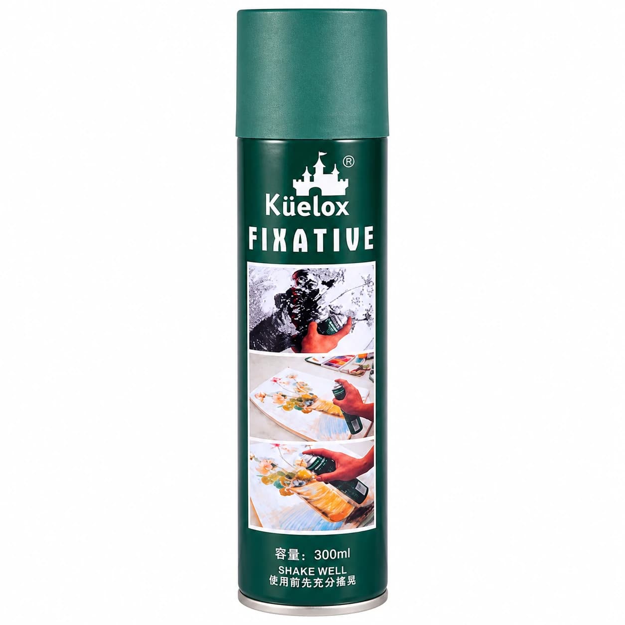Kuelox Fixative Spray 300ml – Artist Drawing & Sketch Protection Spray