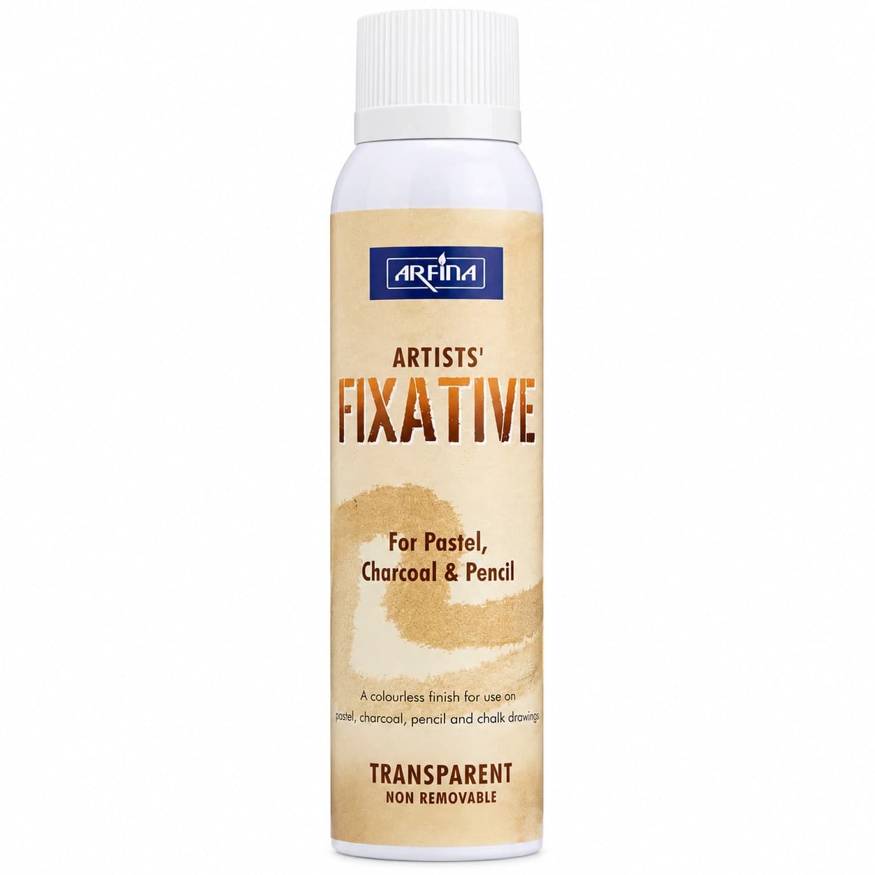 Camel Arfina Artists Fixative Spray 200ml – Drawing Fixative for Pastel, Charcoal, Pencil & Chalk