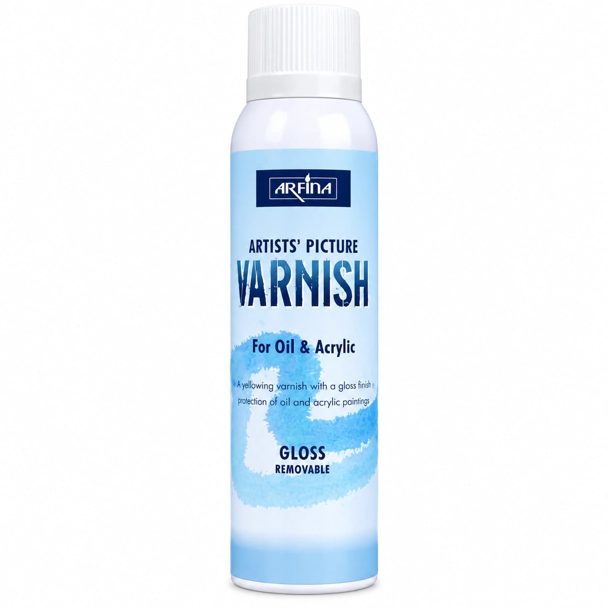 Camel Arfina Artists Picture Varnish Spray 200ml – Protective Varnish for Oil & Acrylic Paintings